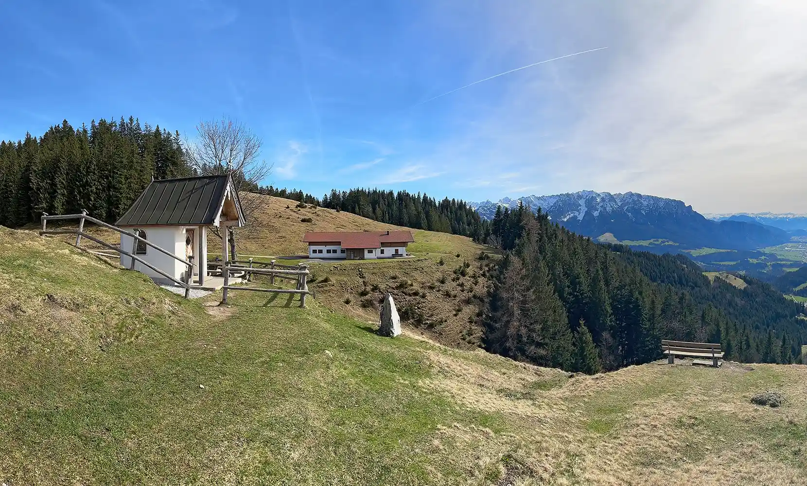 Karspitze (1239 m) von Sachrang