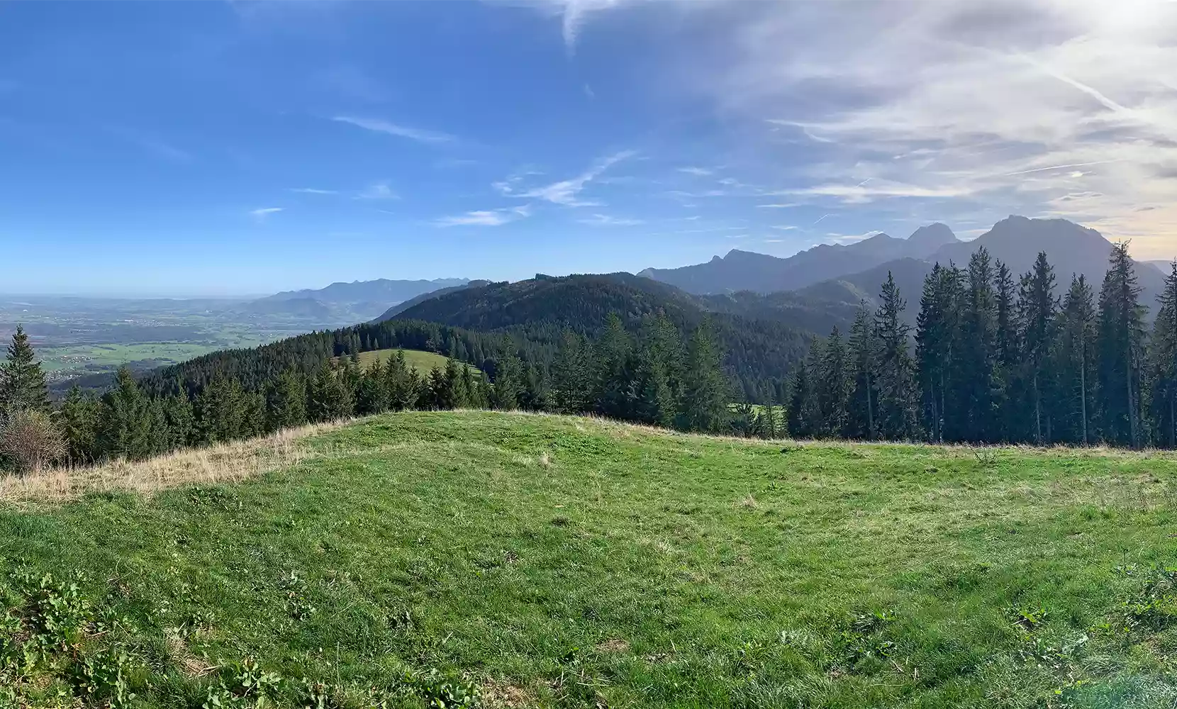 Schwarzenberg (1187 m) und Tregleralm