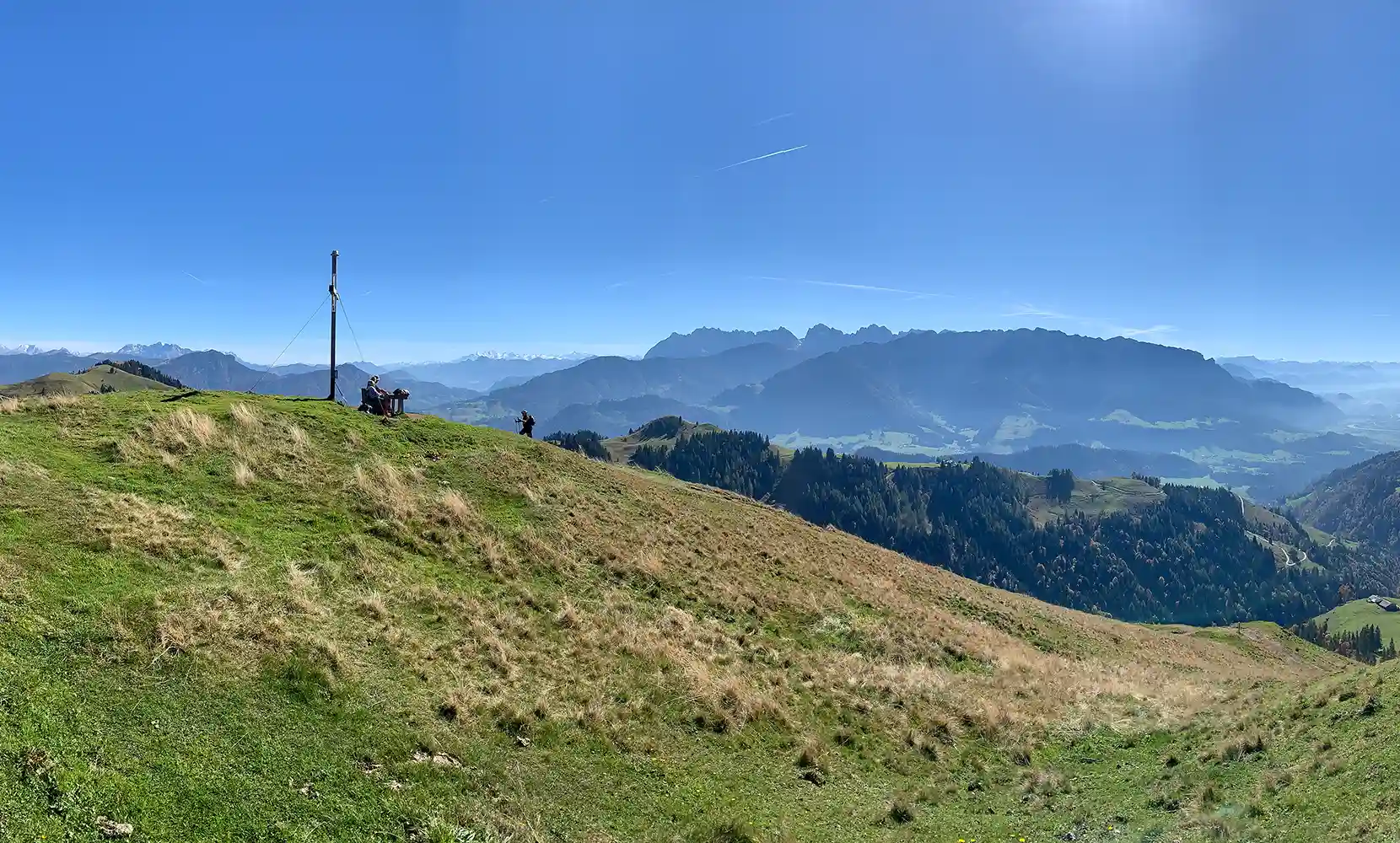 Wandberg (1454 m), Karspitze (1239 m)