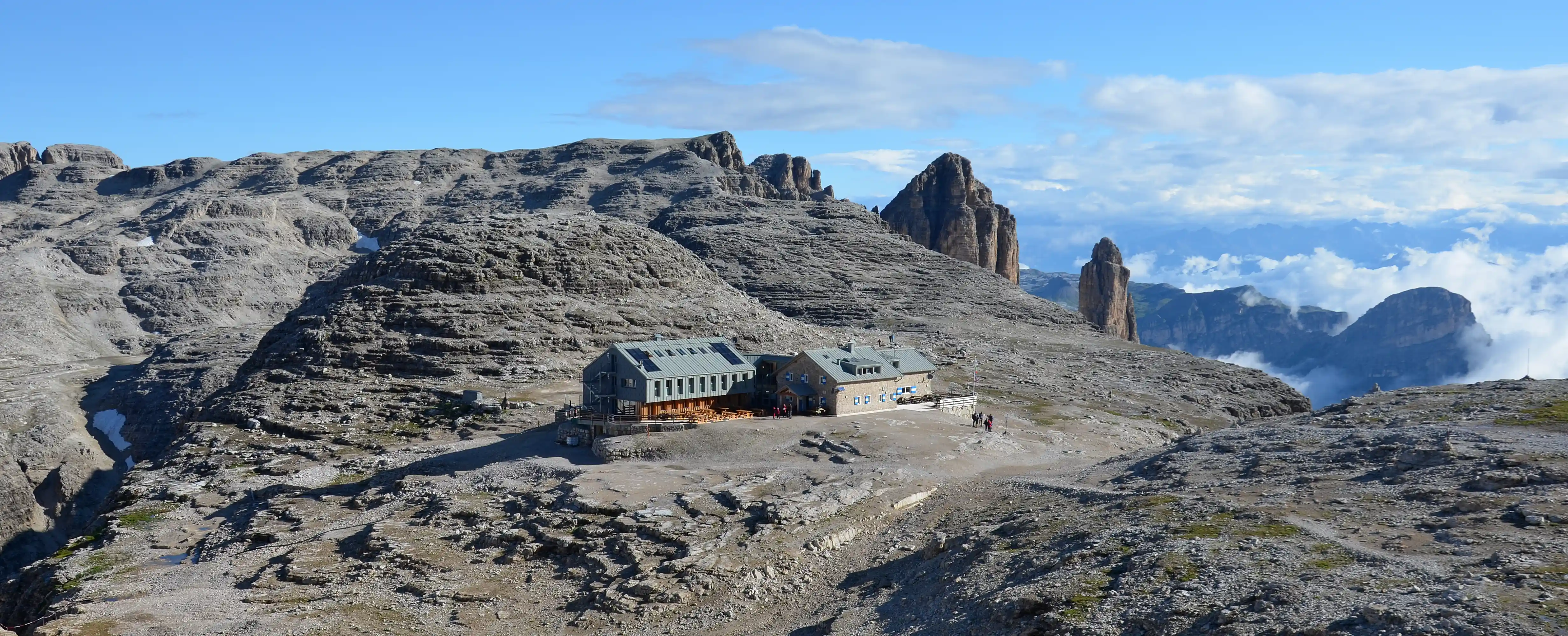 Boèhütte - Rifugio Boè 2873 m | Sellagruppe - Dolomiten