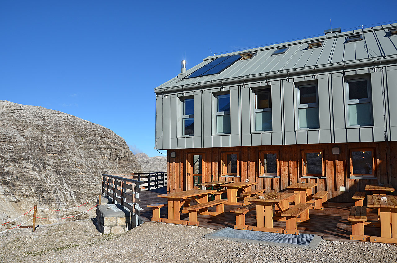 Boèhütte - Rifugio Boè 2873 m | Sellagruppe - Dolomiten