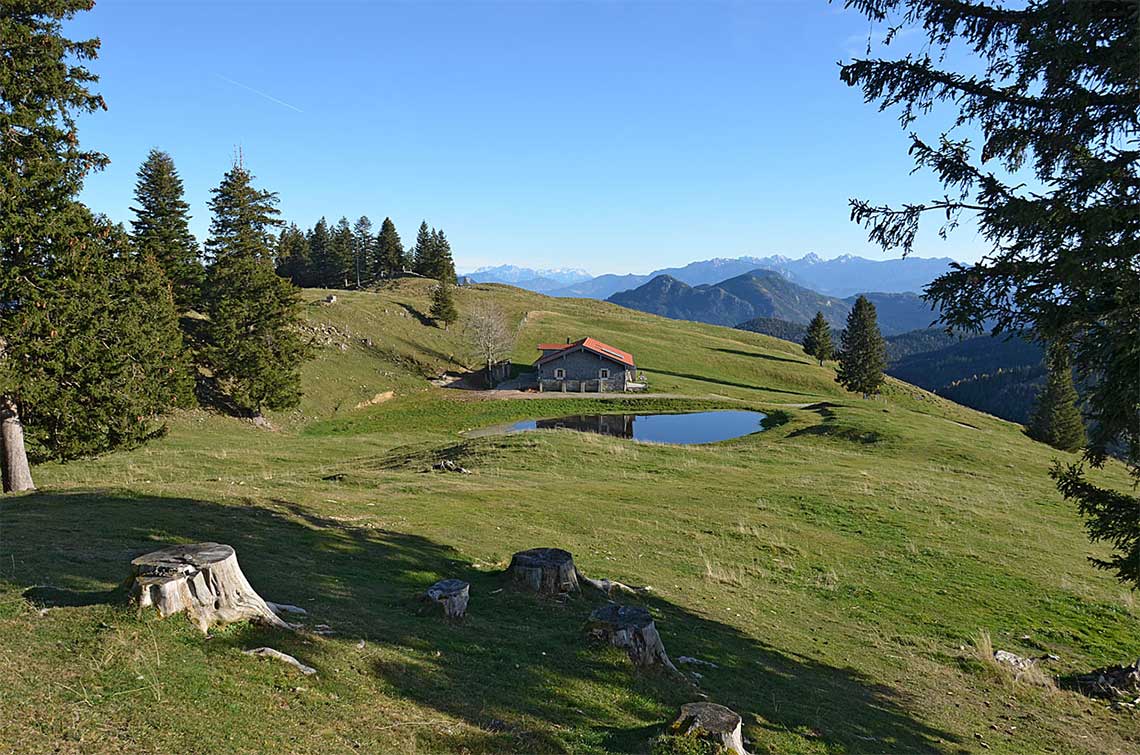 Farrenpoint (1273 m) und Jenbachwasserfälle