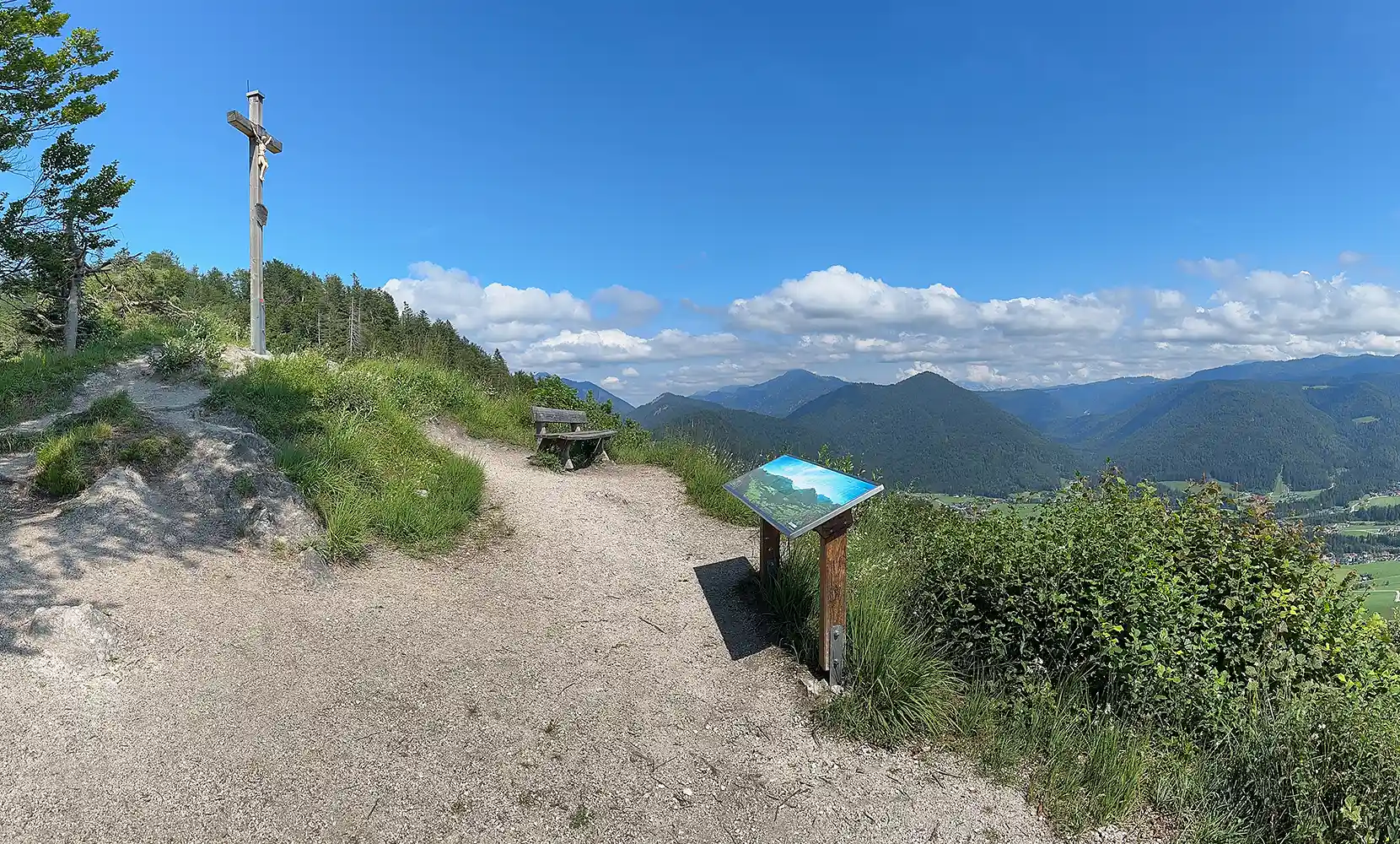 Wetterkreuz (1064 m) via Premiumwanderweg Alpin Chiemseeblick